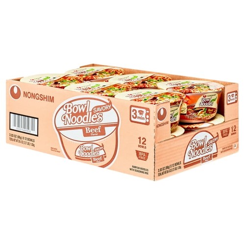 Nongshim bowl noodle savory - bowl,