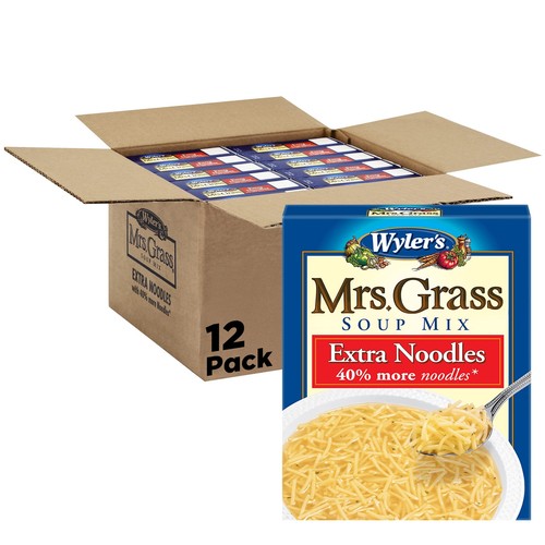 Mrs grass extra noodles soup - grass,